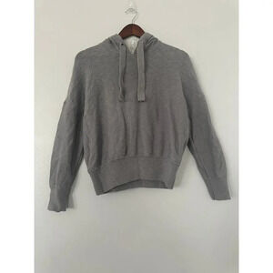 Madewell Claireview Hooded Crop Sweater Size Small